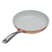 CIARRA Nonstick Ceramic Frying Pan, Non Toxic, Oven Safe & Compatible with All Stovetops, 10.2 in, Orange