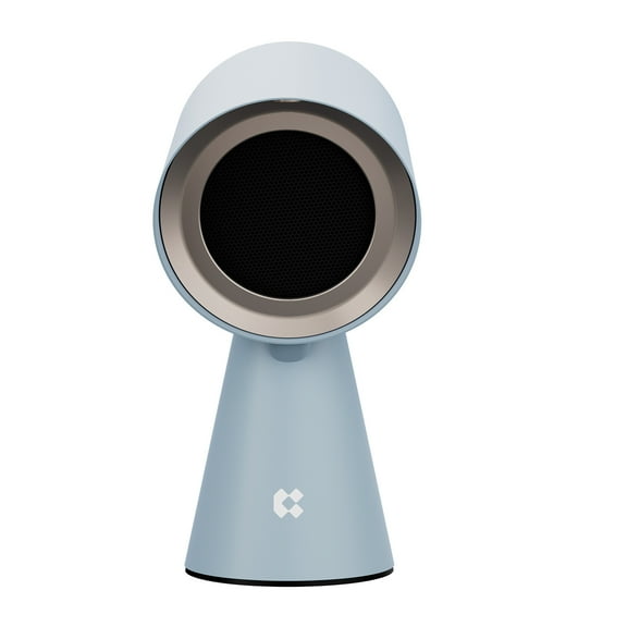 CIARRA Portable Range Hood with Detachable Aluminum Filter Large Oil Collection Cup for Indoor BBQ, Hot Pot,Blue