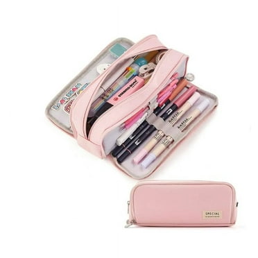 CICIMELON Large Capacity Pencil Case with Accessories Included, Black