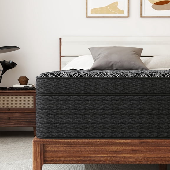 CICIMLU 14 inch King Mattress,Gel Memory Foam & Spring Hybrid Medium Comfort Mattress in a Box