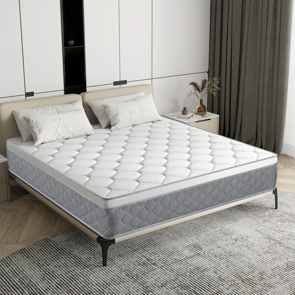 CICIMLU 14 inch Twin Hybrid Mattres in a Box, Comfort Foam and Pocket Spring, Adult