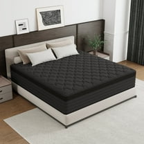 Kviwasha Mattress 12 inch Queen Size, Gel Memory Foam Hybrid Mattress in a Box, Cozy Sleep