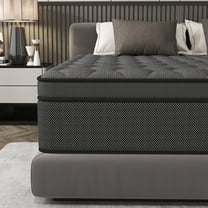 CICIMLU Queen Mattress 12 inch Hybrid Gel Memory Foam & Pocket Innerspring, Pressure-Relief, Medium Firm Mattress