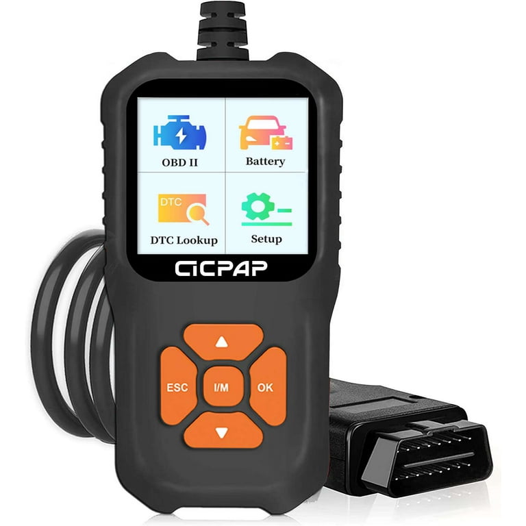 CICPAP Car OBD2 Scanner Code Reader, Engine Fault Car Diagnostic Tool for  Quick Error Code Detection, Enhanced Diagnostic Scan Tool with Code Reading