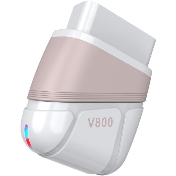 CICPAP Bluetooth OBD2 Scanner for iPhone & Android, 4-System Code Reader for Engine, Transmission, ABS & SRS/Airbag, Check Engine Diagnostic Tool with Free App