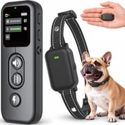 CICPAP Shock Collar for Small Dogs 5-30 lbs, Ultra-Compact Dog Training Collar with Remote, IPX8 Waterproof Rechargeable E-Collar with 3 Modes
