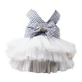 thumbnail image 1 of CICRKHB Dog Clothes Pet Spring Summer Breathable Skirt Dog Cat Clothing Pet Supplies White, 1 of 2