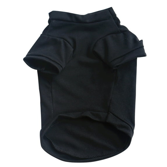 CICRKHB Dog Vest Small Pet Dog Clothes Fashion Costume Puppy Cat Vest Pet Supplies Black