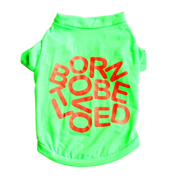 CICRKHB Dog Vest Small Pet Dog Clothes Fashion Costume Puppy Cat Vest Pet Supplies Green