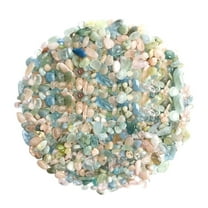 CICRKHB Green Agate Polished River Decorative Stones, 100G Bag