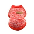 thumbnail image 1 of CICRKHB Small Dog Sweater Pet Dog Puppy Classic Sweater Fleece Sweater Clothes Warm Sweater Winter Pet Supplies Red, 1 of 2
