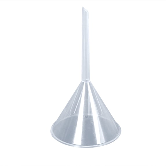 CICRKHB Small Funnel, Mini Clear Polyethylene Funnel, 1 Pcs 90Mm Narrow Neck Funnels for Perfume, Water Bottle, Powder, Capsule, Oils