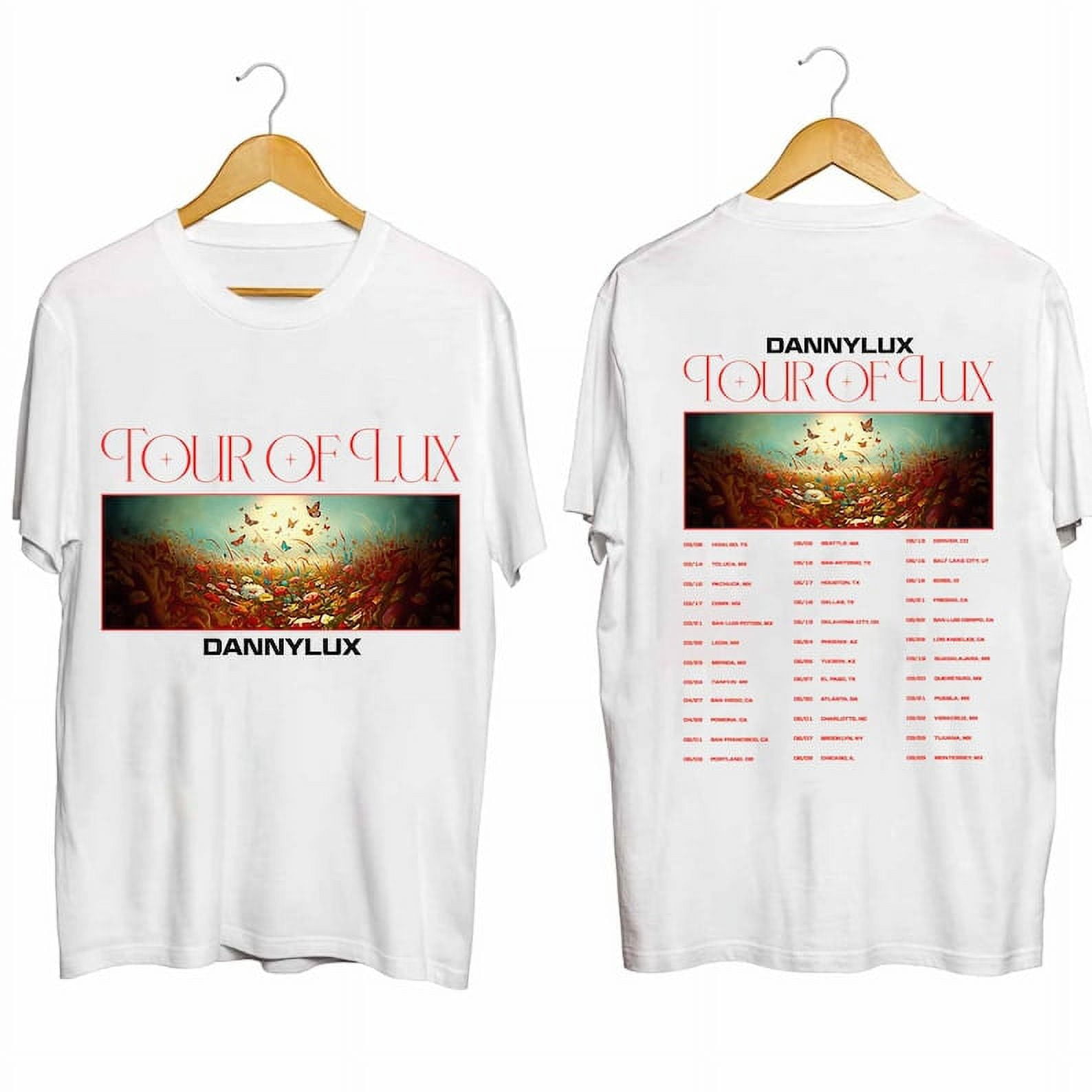 CIEN LUXURY 2 SIDE DannyLux Tour of Lux 2024 Shirt, DannyLux Fan Shirt