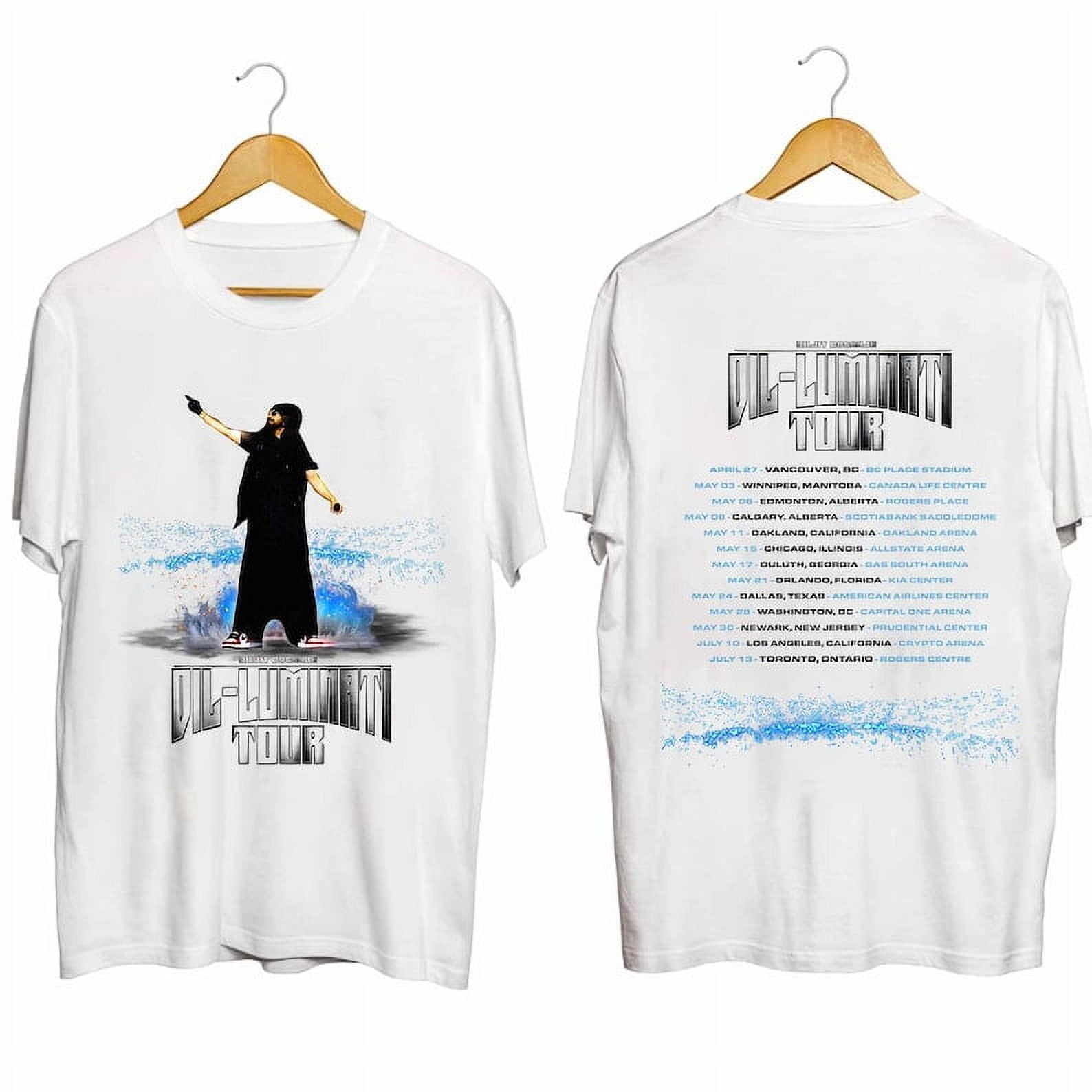 CIEN LUXURY 2 SIDE Diljit Dosanjh 2024 DilLuminati Tour Shirt, Diljit