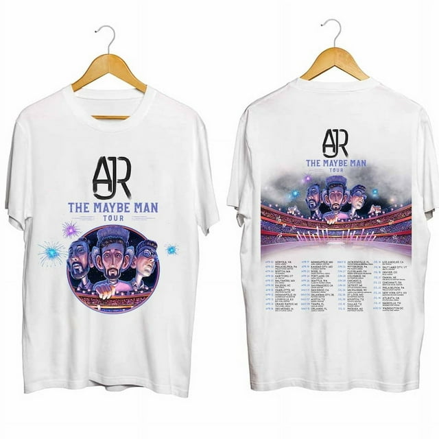 CIEN LUXURY NEW BRAND AJR The Maybe Man Tour 2024 Tour Shirt, AJR Band