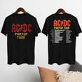 CIEN LUXURY NEW BRAND Acdc Rock Band Shirt, ACDC Pwr