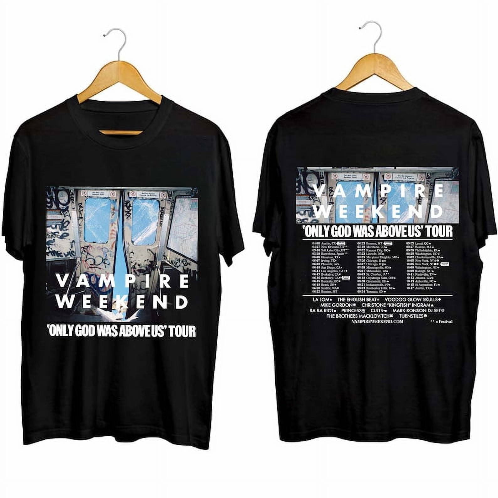 CIEN LUXURY NEW BRAND Vampire Weekend 2024 Tour Shirt, Vampire Weekend