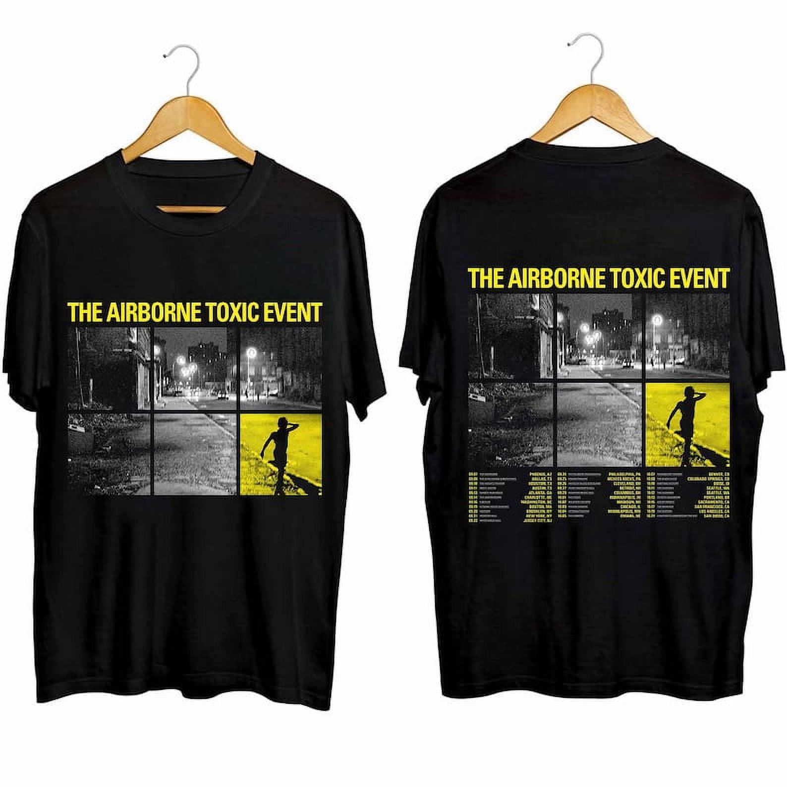 CIEN01082LUXURY 2 SIDE The Airborne Toxic Event 2024 Tour Shirt, The
