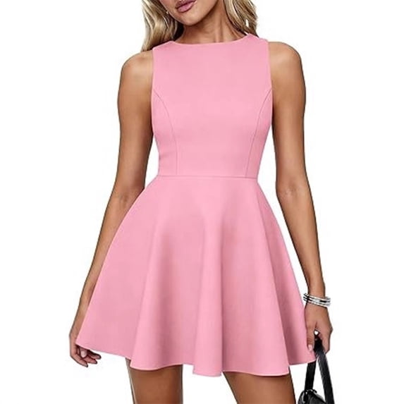 CIENVNSTG Fashion Casual Solid-color Dress Party Dress Spring Summer Dress For Women