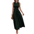 thumbnail image 1 of CIENVNSTG Fashion Casual Solid-color Dress Party Dress Spring Summer Dress For Women, 1 of 6