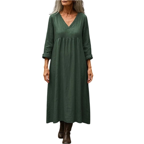 CIENVNSTG Women's Fashion A-Line Summer Dress Casual Flowy Dress for Everyday Wear