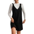 thumbnail image 1 of CIENVNSTG Women's Fashion A-Line Summer Dress Casual Flowy Dress for Everyday Wear, 1 of 5