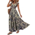 thumbnail image 1 of CIENVNSTG Women's Fashion A-Line Summer Dress - Casual Flowy Dress for Everyday Wear, 1 of 5