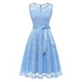 thumbnail image 1 of CIENVNSTG Women's Fashion A-Line Summer Dress - Casual Flowy Dress for Everyday Wear, 1 of 5
