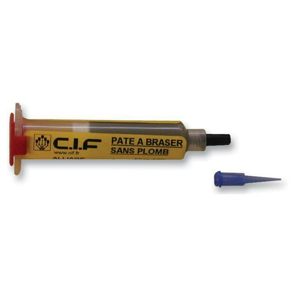 CIF - No Clean Lead Free Solder Flux Paste for SMT, 10ml, 217C