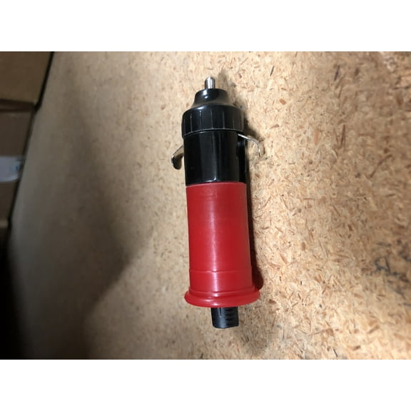 CIG LIGHTER PLUG W/ ILLUMINATED RED SHELL