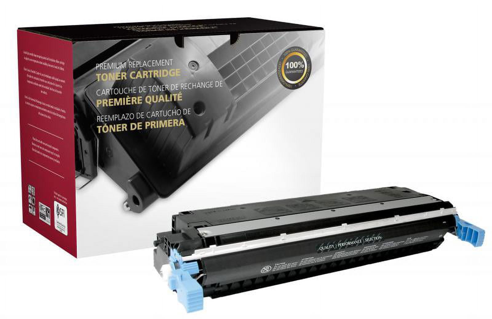 Remanufactured CIG Premium Replacement - Black - compatible - toner cartridge (alternative for: Canon EP-86BK, HP 645A, HP C9730A) - for HP Color LaserJet 5500, 5550