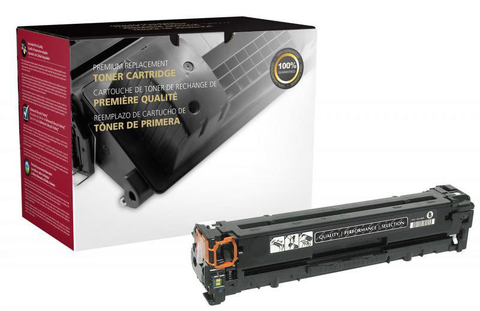 Remanufactured Clover Imaging Black Toner Cartridge for CB540A ( 125A)