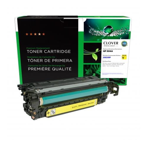 Remanufactured CIG® Yellow Toner Cartridge (Alternative for HP CE252A, 504A) (7000 Yield) (200200P)