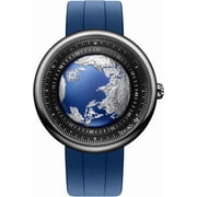 CIGA Design Mechanical Automatic Watch Blue Planet I, Titanium Version/Ceramics Case Sapphire Crystal Fluororubber/Ceramics Strap Watches Gifts for Men and Women