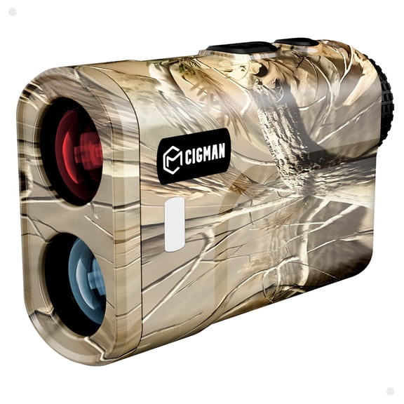 CIGMAN 3280 Yards Hunting Rangefinder, Laser Range Finder with Slope, Flag Lock, Speed & Height Measurement, Rechargeable for Hunting, Golf & Surveying CT-3000