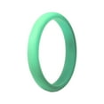 thumbnail image 1 of CILENON 2.7Mm New Silicone Ring For Men And Women Silicone Ring Ring Couples Ring (Mint Green,B), 1 of 4