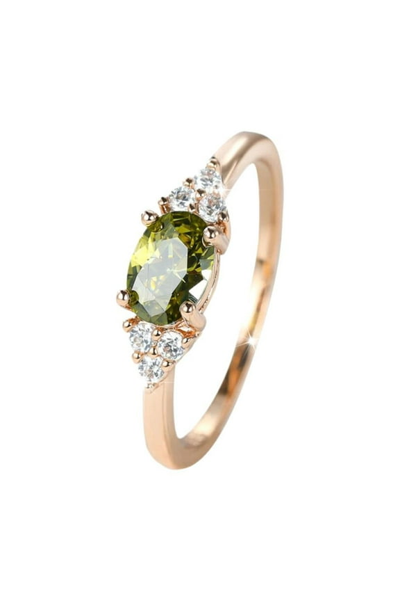 And Ring For Women Gold Rings Stackable Men Rings For Women Plated Love Rings Rings (Rose Gold,7)