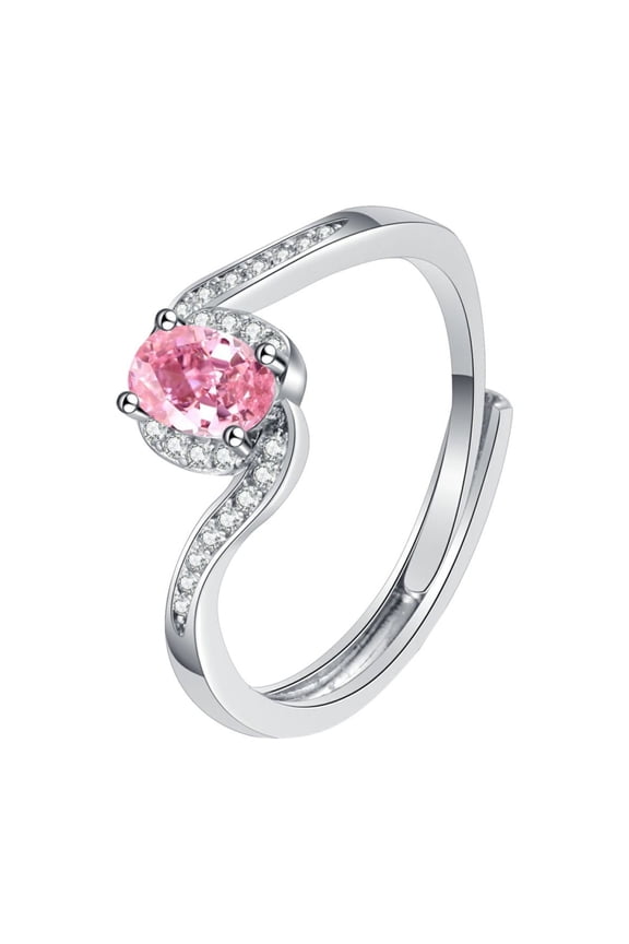 Chunky Rings Light Luxury Exquisite Love Ring Fashionable And Versatile Personality High End Opening Sweet And Cool Ring Wedding Rings Womens Jewelry Womens Wedding Bands(F,One Size)