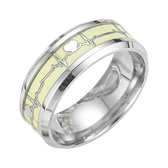 CILENON Clearance Silver Birthstone Rings For Women Non Tarnish Trendy Stackable Gold Rings Cubic Zirconia Wedding Engagement Ring For Her Birthday Gifts Jewelry(sliver,11)