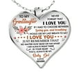 thumbnail image 1 of CILENON Necklaces Jewelry for Women Wife Infinity Heart Birthstone I Love You Necklace for Women S925 Sterling Silver Wedding Anniversary Birthday Gifts for Wife(B,One Size), 1 of 5