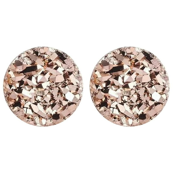 CILENON Earrings Ear Earrings 2024 New Lymphvity Magnetotherapy Earrings Mag Studs Crystal Earrings Non Piercing Acupressure Earrings For Women Men (B,8mm )