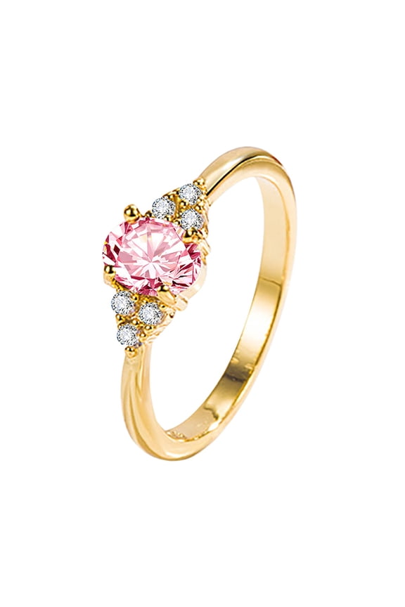 Gold Band Ring Woman Gold Plated Rings Love Ring Stackable Rings for Women Rings for Women And Men Gold Engagement Rings for Women Thumb Rings for Women Ring Set for Women(Gold,8)