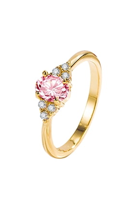 Gold Engagement Rings for Women Gold Plated Rings Love Ring Stackable Rings for Women Rings for Women And Men Thumb Rings for Women Ring Set for Women Anillos Para Mujer(Gold,7)