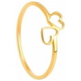thumbnail image 1 of CILENON Gold Silver Rings for Women Non Tarnish Stackable Rings Trendy Dainty Gold Plated Stacking Cubic Zirconia Thumb Ring Set Love Friendship Dual Band Rings Promise Wedding Engagem (Gold,11), 1 of 3