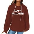 CILENON Halloween Costumes Woman 2024 Lady's Letter Graphic Print Long