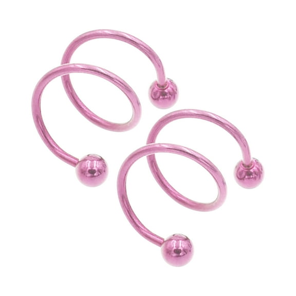 CILENON Jewelry Women'S Earrings Fashion Earrings Double Hoop Earrings Women'S Creative Earrings Geometric Dangles Crystal Earrings Women'S Earrings (Pink,One Size)