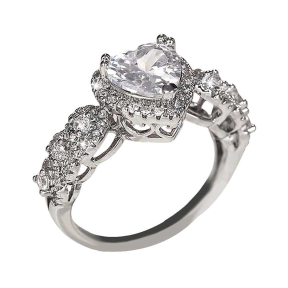 CILENON Ladies Rings Luxury Rings Gift Rings Alloy Ring Sets Engagement Rings B