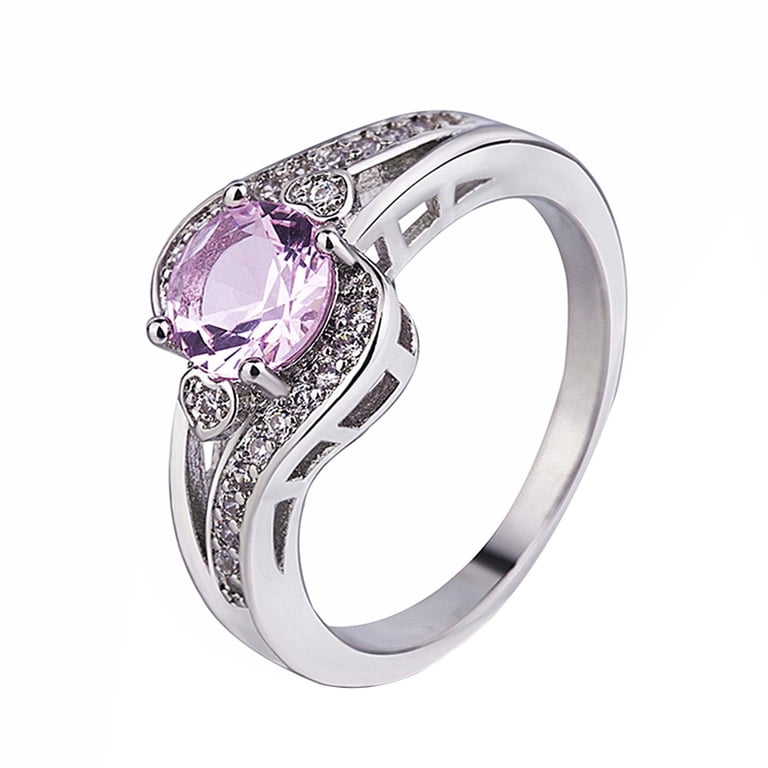 CILENON Pinky Ring Ring Jewelry Gold Plated Color Love Ring Simple