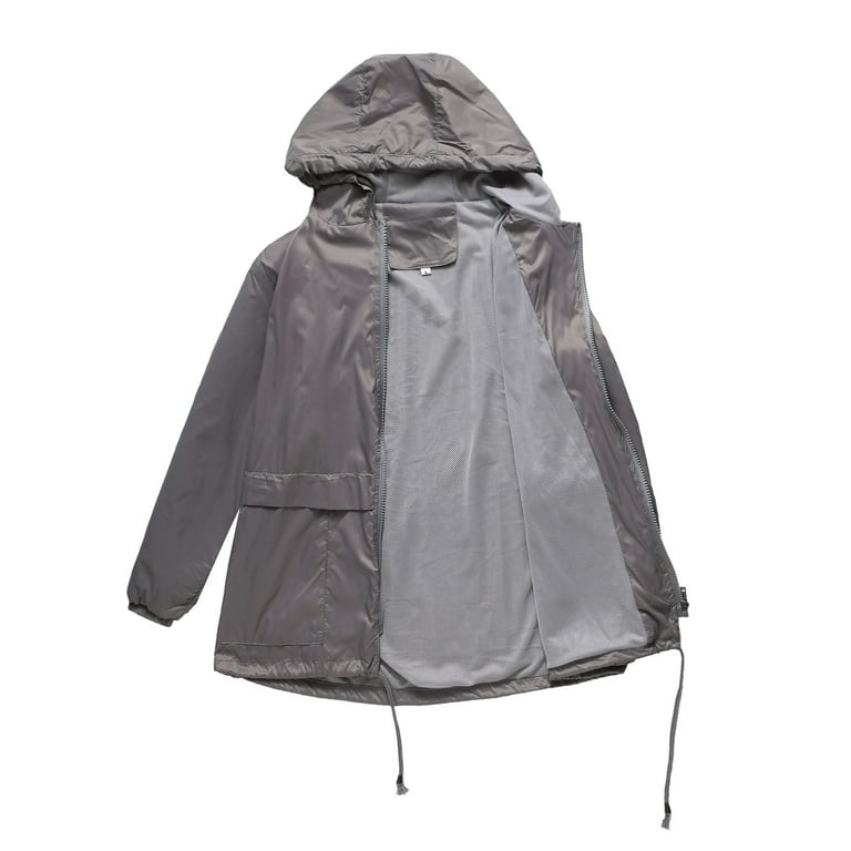 Plus size lightweight windbreaker online