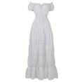 thumbnail image 1 of CILENON Renaissance Costume Women Medieval Chemise Dress Peasant Tops Irish Under Dress Homecoming Dresses Flowy Formal Dresses for Women(White,XXL), 1 of 2